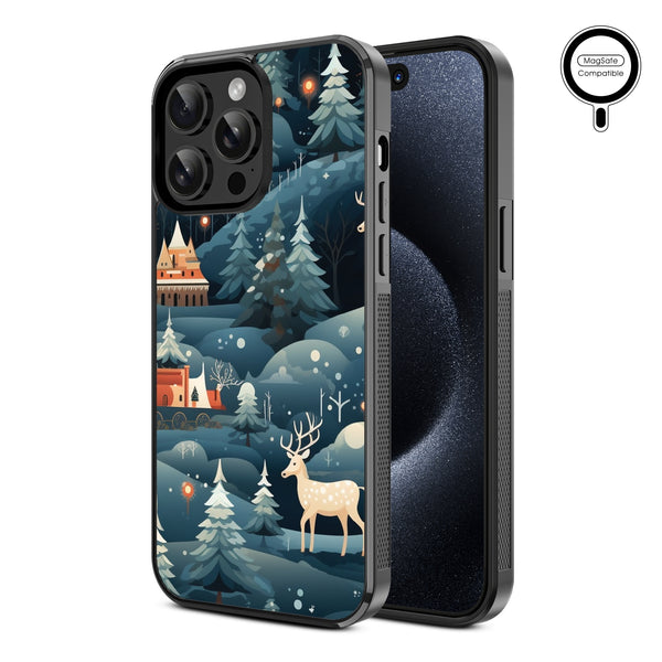 MyBat Design Lab Series MagSafe Case for Apple iPhone 15 Pro Max (6.7) - Winter Wonderland - MIP15PMCSLESMSM269-2.jpg