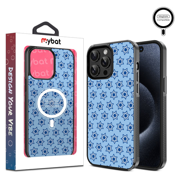 MyBat Design Lab Series MagSafe Case for Apple iPhone 15 Pro Max (6.7) - Star of David - MIP15PMCSLESMSM279-1.jpg