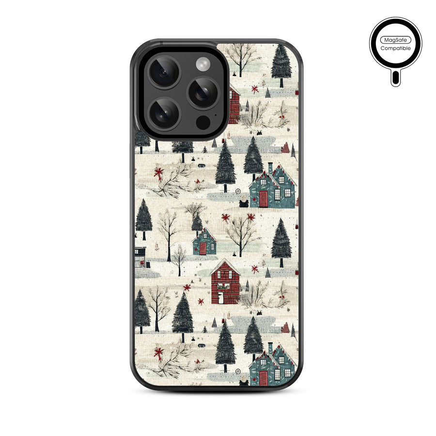 MyBat Design Lab Series MagSafe Case for Apple iPhone 15 Pro Max (6.7) - Charming Cottages - MIP15PMCSLESMSM294-3.jpg