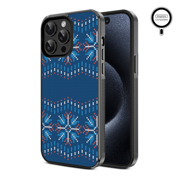 MyBat Design Lab Series MagSafe Case for Apple iPhone 15 Pro Max (6.7) - Nordic Holiday Knit - MIP15PMCSLESMSM302-2.jpg