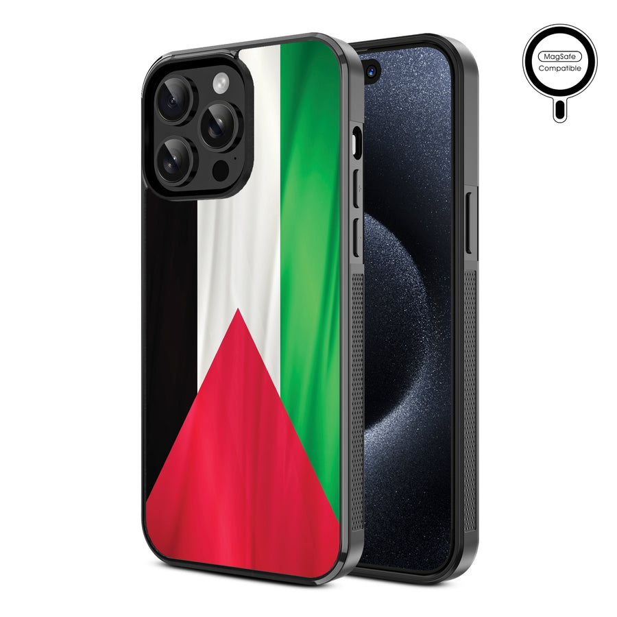 MyBat Design Lab Series MagSafe Case for Apple iPhone 15 Pro Max (6.7) - Palestine Flag - MIP15PMCSLESMSM306-2.jpg
