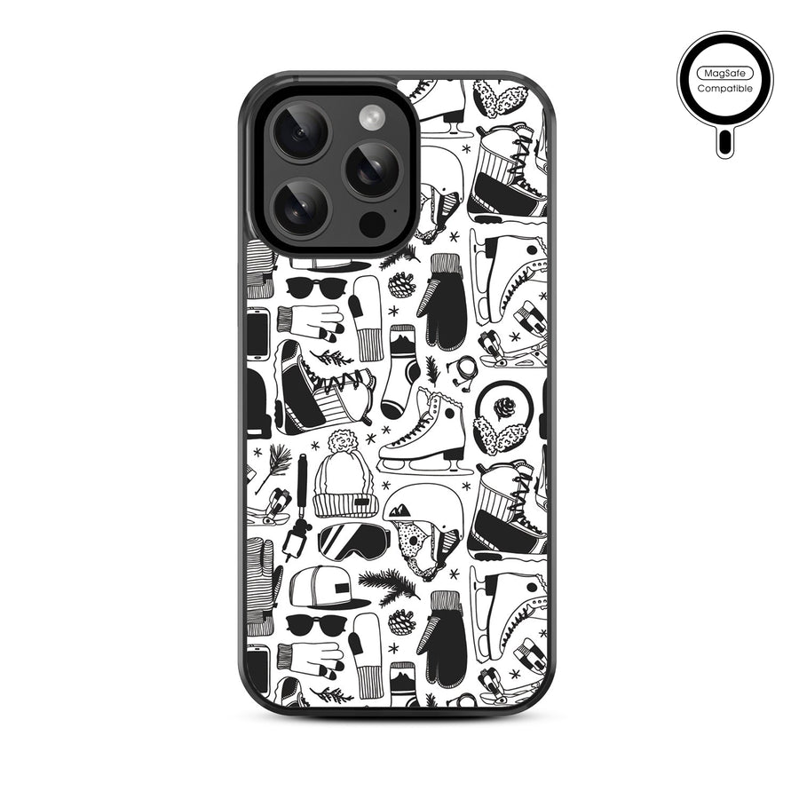 MyBat Design Lab Series MagSafe Case for Apple iPhone 15 Pro Max (6.7) - Hit the Slopes