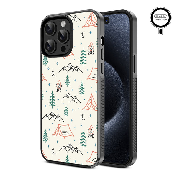 MyBat Design Lab Series MagSafe Case for Apple iPhone 15 Pro Max (6.7) - Fireside Camp - MIP15PMCSLESMSM328-2.jpg