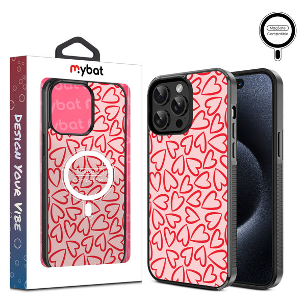 MyBat Design Lab Series MagSafe Case for Apple iPhone 15 Pro Max (6.7) - Endless Hearts - MIP15PMCSLESMSM338-1.jpg