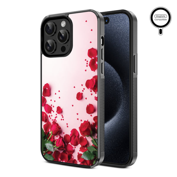 MyBat Design Lab Series MagSafe Case for Apple iPhone 15 Pro Max (6.7) - Rose Petals - MIP15PMCSLESMSM342-2.jpg
