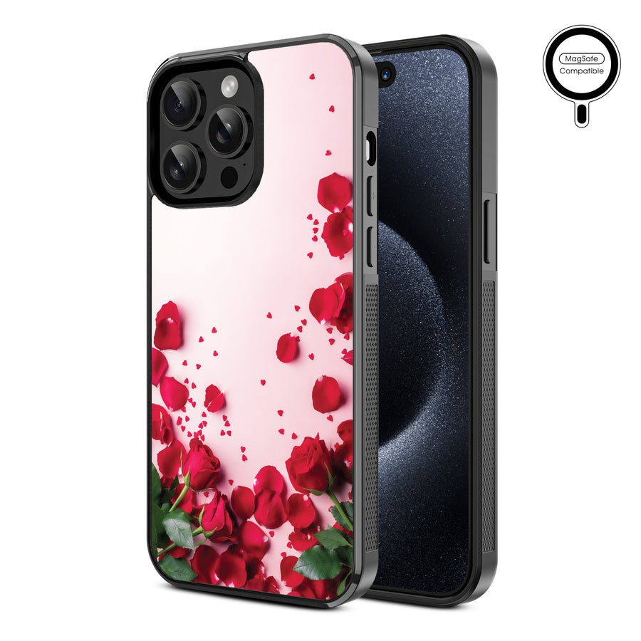 MyBat Design Lab Series MagSafe Case for Apple iPhone 15 Pro Max (6.7) - Rose Petals - MIP15PMCSLESMSM342-2.jpg