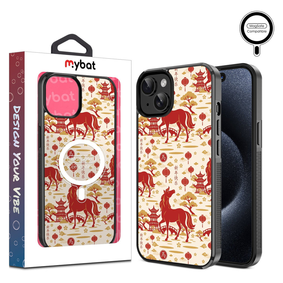 MyBat Design Lab Series MagSafe Case for Apple iPhone 15 Pro Max - Year of the Horse