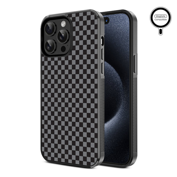 MyBat Design Lab Series MagSafe Case for Apple iPhone 15 Pro Max - Tuxedo Check - MIP15PMCSLESMSM477-2.jpg