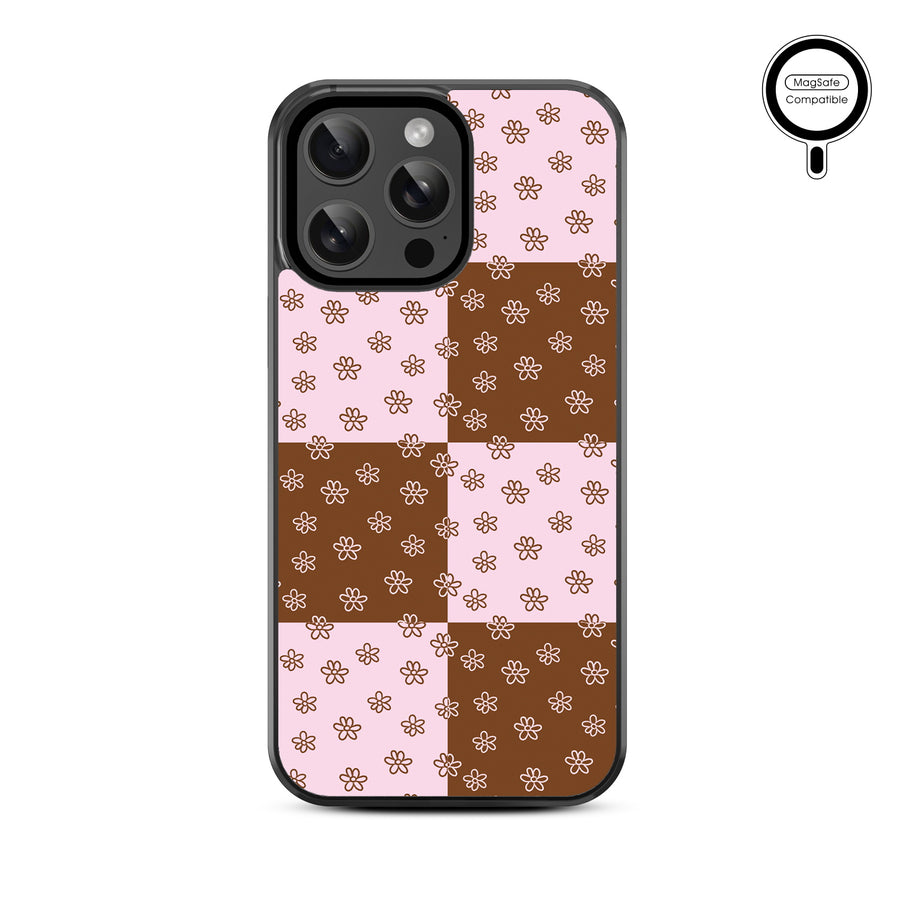 MyBat Design Lab Series MagSafe Case for Apple iPhone 15 Pro Max - Flower Patches - MIP15PMCSLESMSM484-3.jpg