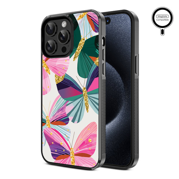 MyBat Design Lab Series MagSafe Case for Apple iPhone 15 Pro Max - Bright Flutter - MIP15PMCSLESMSM489-2.jpg