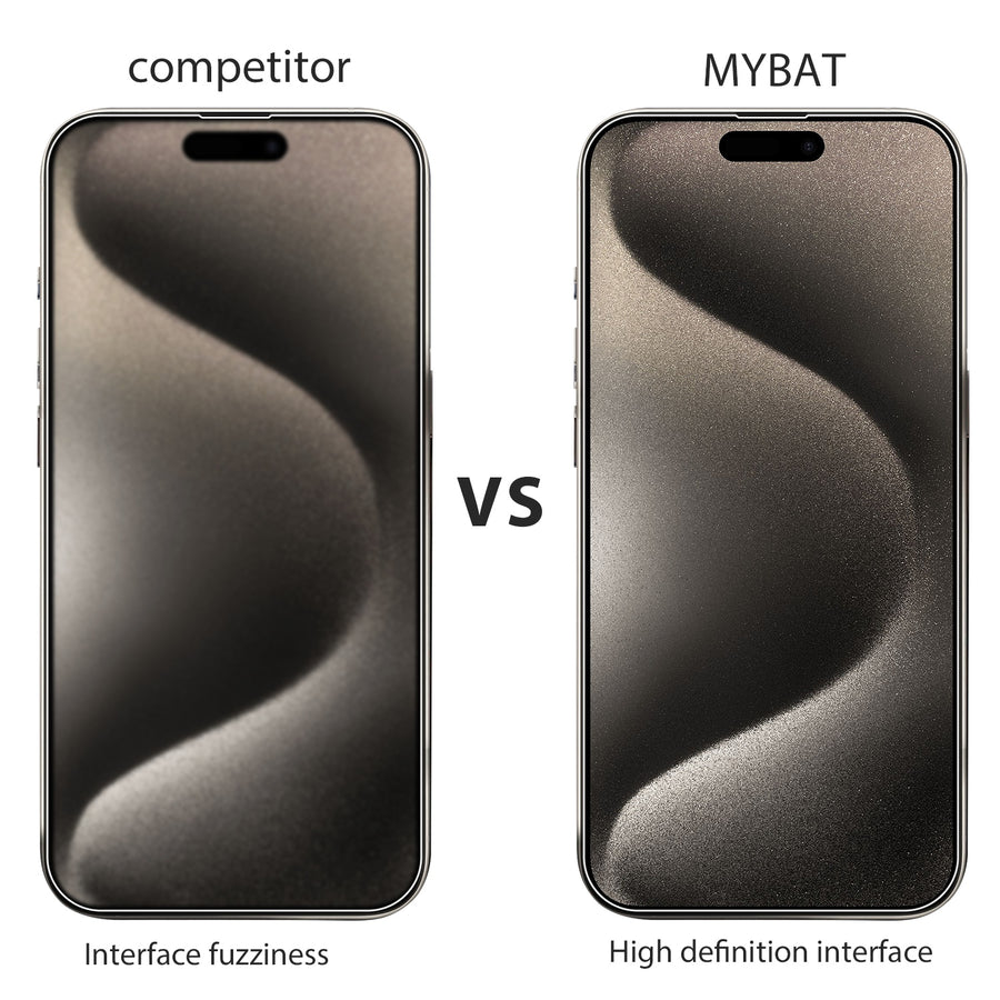 MyBat Tempered Glass Screen Protector (2.5D) for Apple iPhone 15 Pro - Clear - MIP15PSC90-5.jpg
