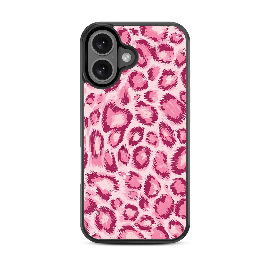 MyBat Design Lab Series Case for Apple iPhone 16 - Pink Leopard Print - MIP16CSLESM007-3.jpg
