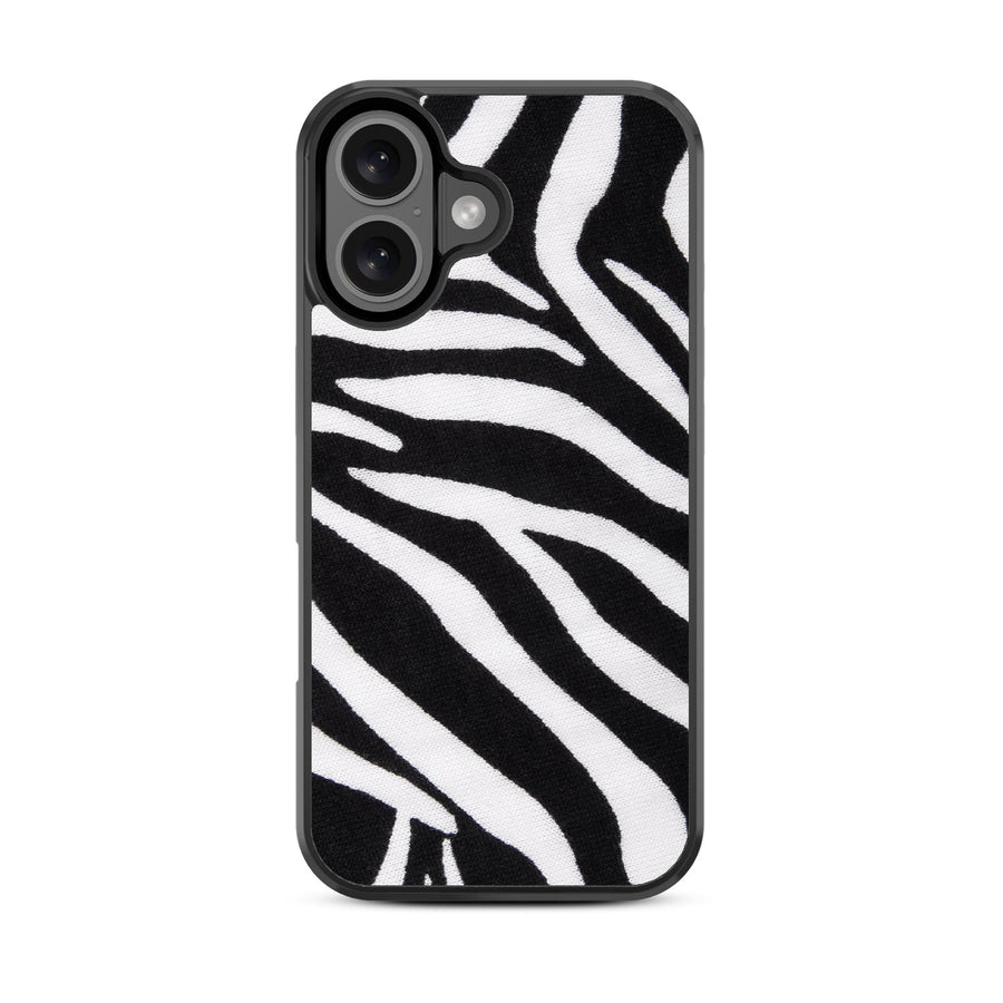 MyBat Design Lab Series Case for Apple iPhone 16 - Zebra Print
