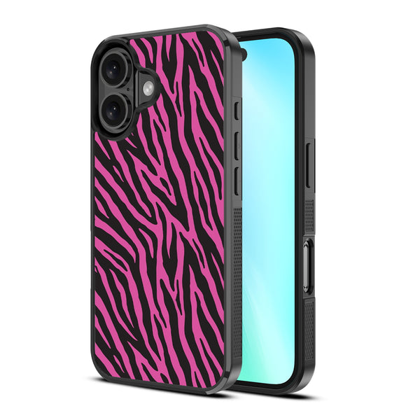 MyBat Design Lab Series Case for Apple iPhone 16 - Pink Zebra Print - MIP16CSLESM010-2.jpg