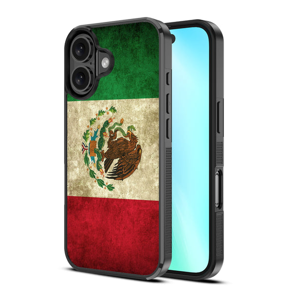 MyBat Design Lab Series Case for Apple iPhone 16 - Mexican Flag - MIP16CSLESM046-2.jpg