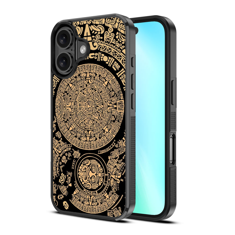 MyBat Design Lab Series Case for Apple iPhone 16 - Mayan Calendar - MIP16CSLESM052-2.jpg
