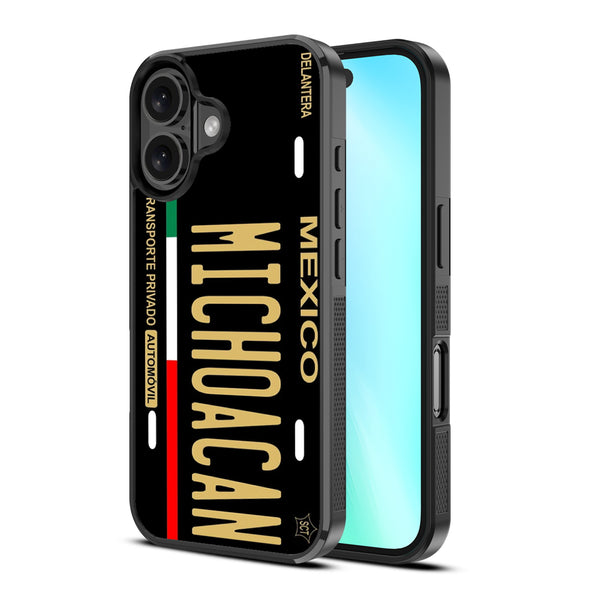 MyBat Design Lab Series Case for Apple iPhone 16 - Michoacan Black - MIP16CSLESM073-2.jpg