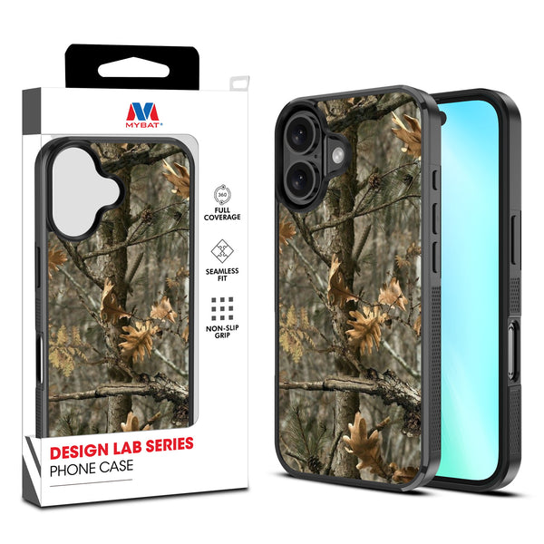 MyBat Design Lab Series Case for Apple iPhone 16 - Real Tree Camouflage - MIP16CSLESM118-1.jpg