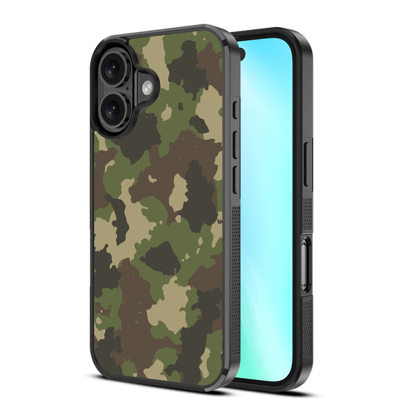 MyBat Design Lab Series Case for Apple iPhone 16 - Army Camouflage - MIP16CSLESM120-2.jpg