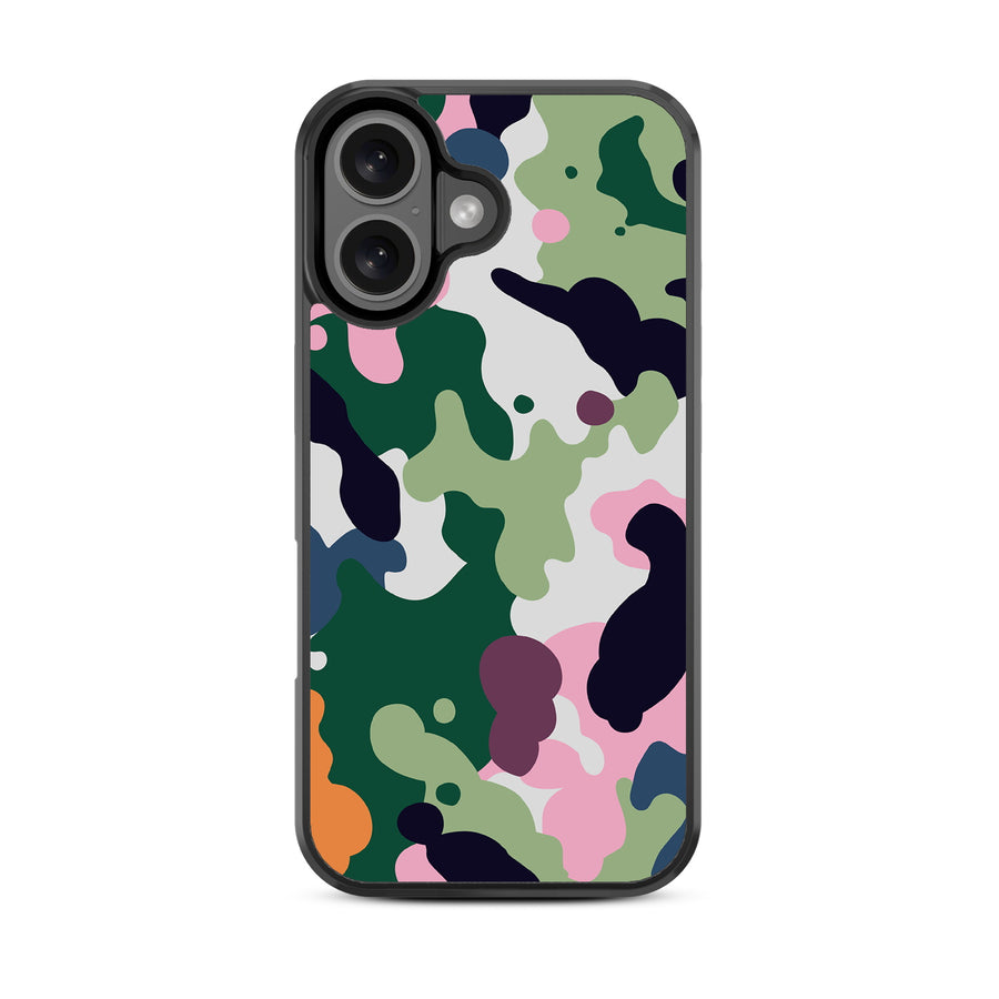 MyBat Design Lab Series Case for Apple iPhone 16 - Multicolor Camouflage - MIP16CSLESM121-3.jpg
