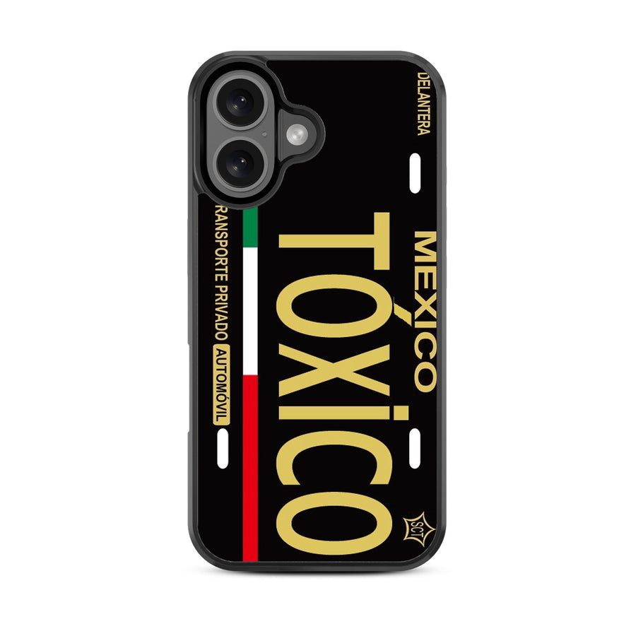 MyBat Design Lab Series Case for Apple iPhone 16 - Toxico Black