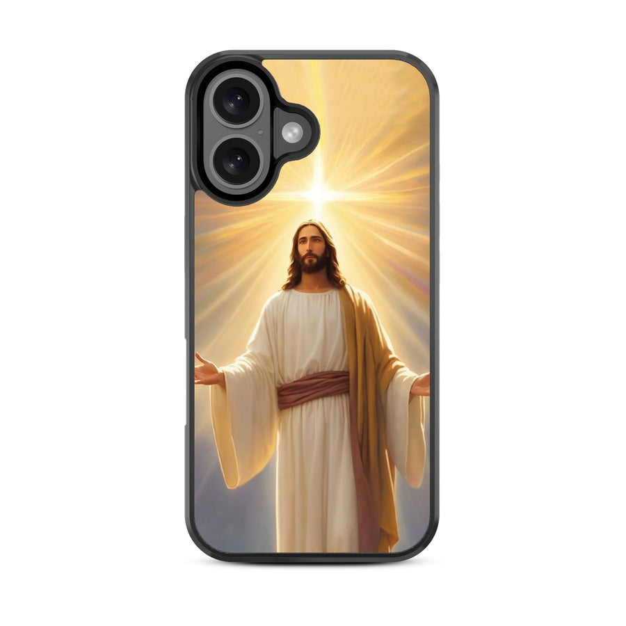 MyBat Design Lab Series Case for Apple iPhone 16 - Christ the Light - MIP16CSLESM196-3.jpg