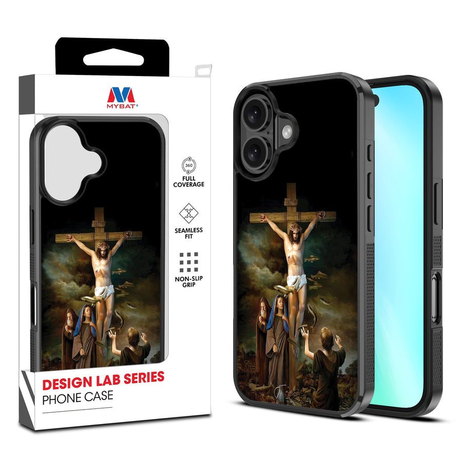 MyBat Design Lab Series Case for Apple iPhone 16 - Jesus on the Cross