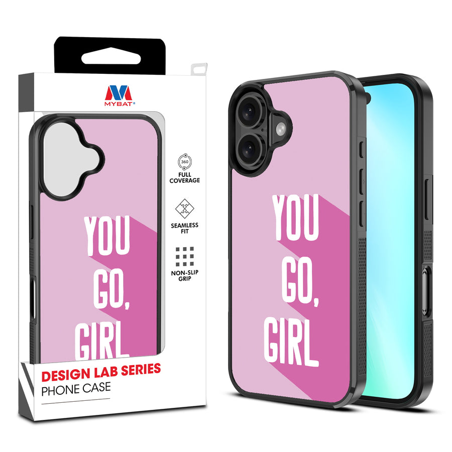 MyBat Design Lab Series Case for Apple iPhone 16 - You Go, Girl - MIP16CSLESM203-1.jpg