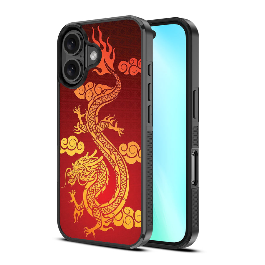 MyBat Design Lab Series Case for Apple iPhone 16 - Golden Dragon - MIP16CSLESM213-2.jpg