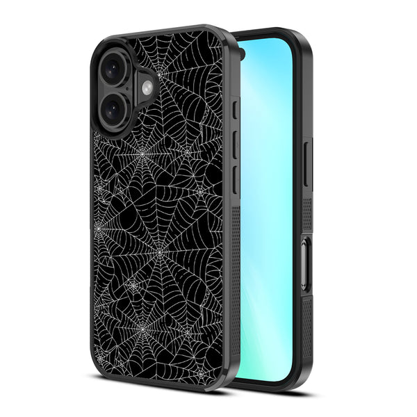 MyBat Design Lab Series Case for Apple iPhone 16 - Spider Web - MIP16CSLESM217-2.jpg