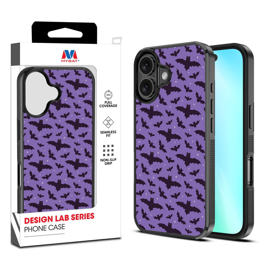 MyBat Design Lab Series Case for Apple iPhone 16 - Flying Bats