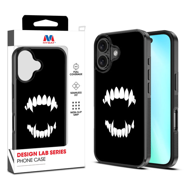 MyBat Design Lab Series Case for Apple iPhone 16 - Vampire Fangs - MIP16CSLESM230-1.jpg