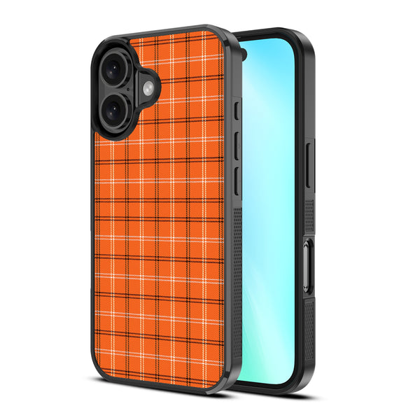 MyBat Design Lab Series Case for Apple iPhone 16 - Pumpkin Plaid - MIP16CSLESM244-2.jpg