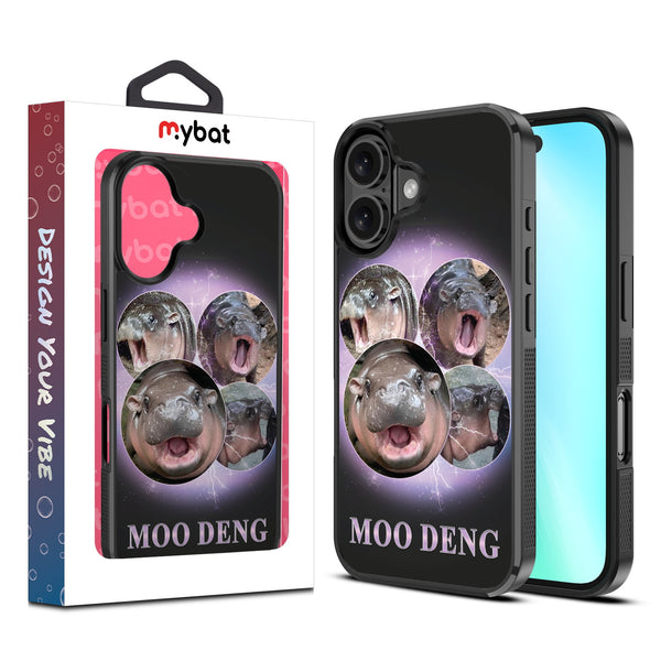 MyBat Design Lab Series Case for Apple iPhone 16 - Moo Deng - MIP16CSLESM257-1.jpg
