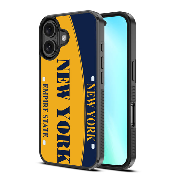MyBat Design Lab Series Case for Apple iPhone 16 - New York License Plate - MIP16CSLESM258-2.jpg