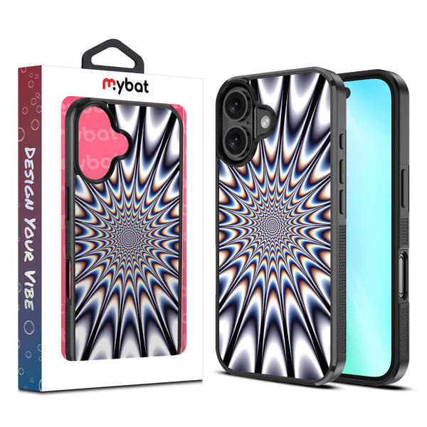 MyBat Design Lab Series Case for Apple iPhone 16 - Hypnotic Burst - MIP16CSLESM267-1.jpg