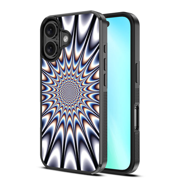MyBat Design Lab Series Case for Apple iPhone 16 - Hypnotic Burst - MIP16CSLESM267-2.jpg