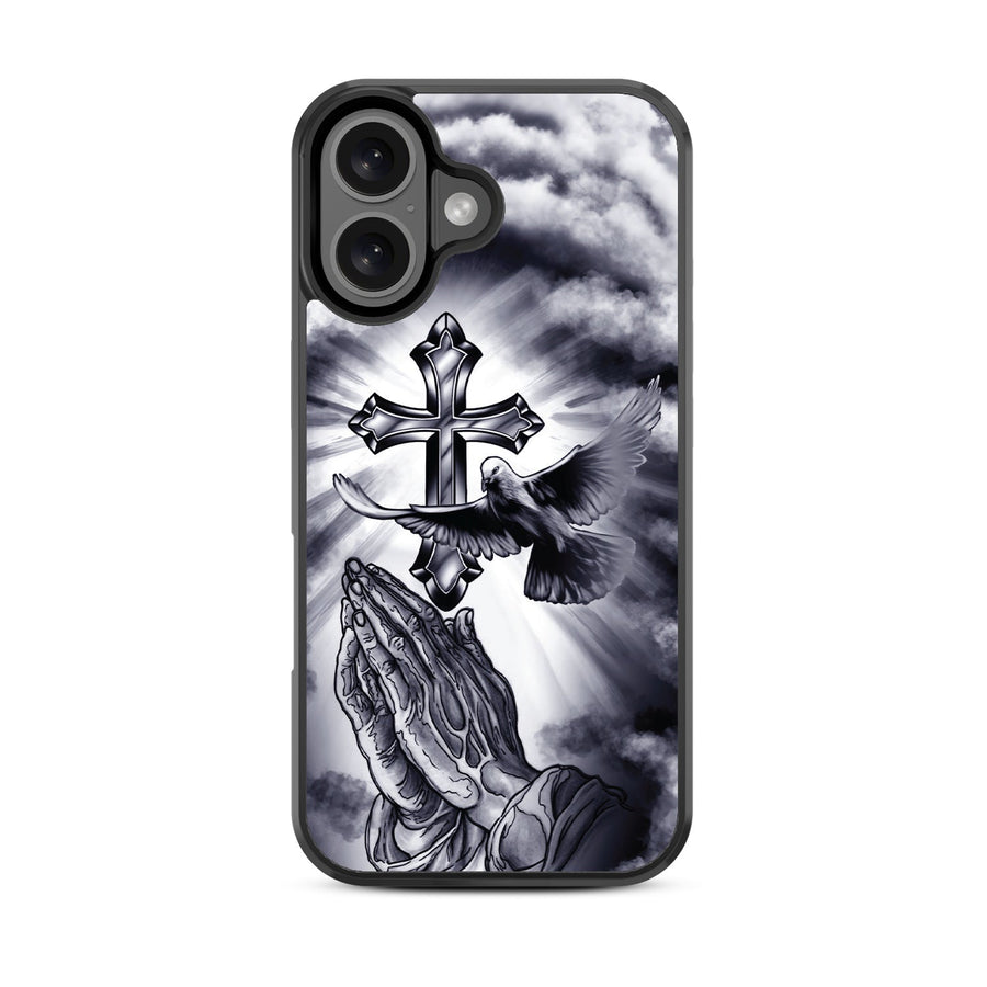 MyBat Design Lab Series Case for Apple iPhone 16 - Faithful Prayer