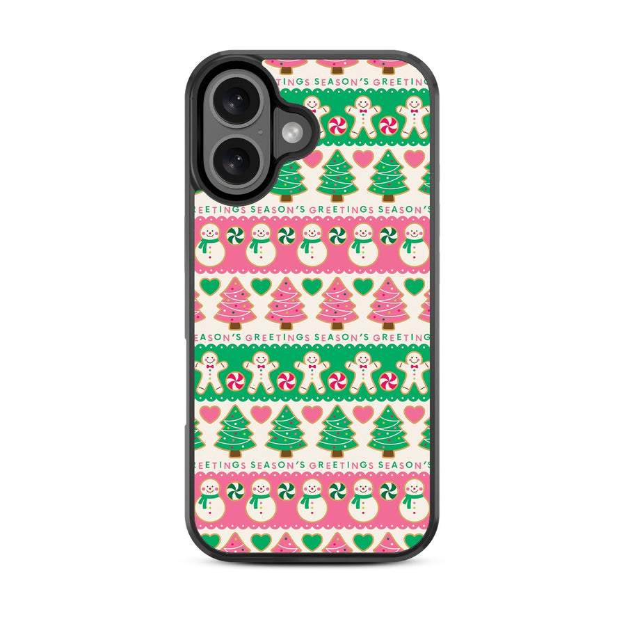 MyBat Design Lab Series Case for Apple iPhone 16 - Season's Greeting