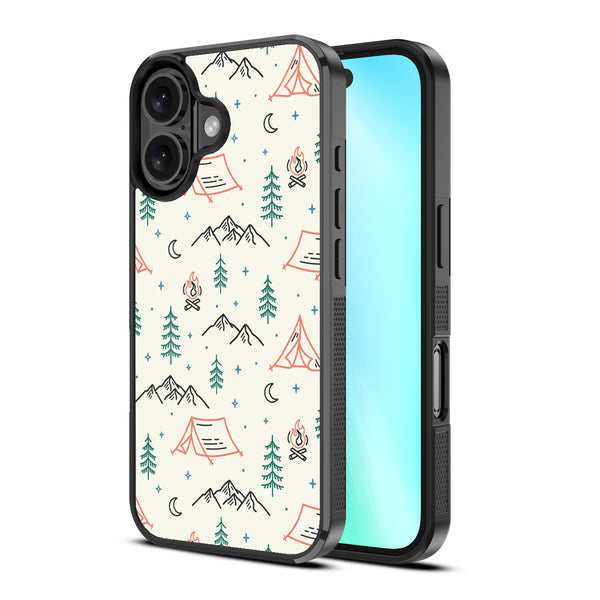 MyBat Design Lab Series Case for Apple iPhone 16 - Fireside Camp - MIP16CSLESM328-2.jpg