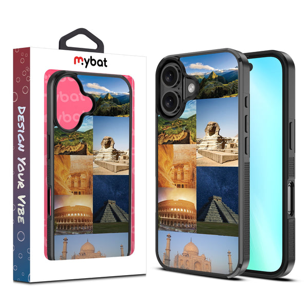 MyBat Design Lab Series Case for Apple iPhone 16 - 7 Wonders - MIP16CSLESM352-1.jpg