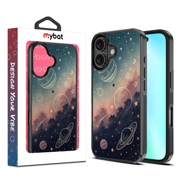 MyBat Design Lab Series Case for Apple iPhone 16 - Planets and Stars - MIP16CSLESM356-1.jpg