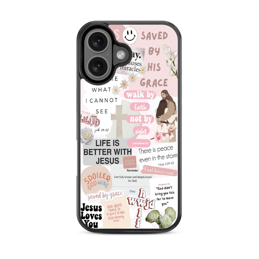 MyBat Design Lab Series Case for Apple iPhone 16 - Jesus Loves You - MIP16CSLESM365-3.jpg