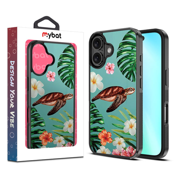 MyBat Design Lab Series Case for Apple iPhone 16 - Hawaiian Sea Turtle - MIP16CSLESM380-1.jpg