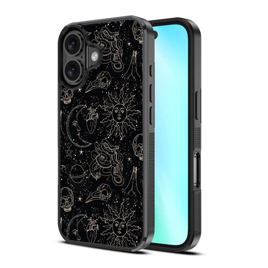 MyBat Design Lab Series Case for Apple iPhone 16 - Mystic Elements - MIP16CSLESM412-2.jpg