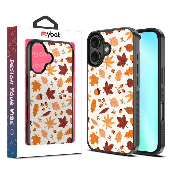 MyBat Design Lab Series Case for Apple iPhone 16 - Falling Leaves - MIP16CSLESM424-1.jpg