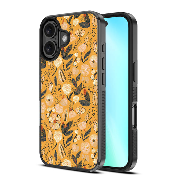MyBat Design Lab Series Case for Apple iPhone 16 - Floral Stitch - MIP16CSLESM439-2.jpg