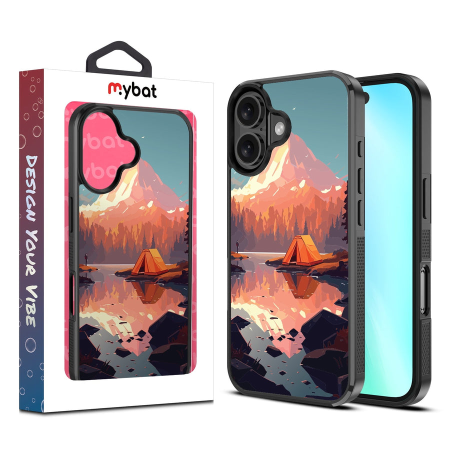 MyBat Design Lab Series Case for Apple iPhone 16 - Lakeside Sunrise