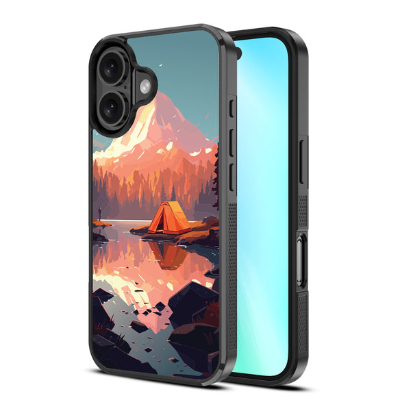 MyBat Design Lab Series Case for Apple iPhone 16 - Lakeside Sunrise - MIP16CSLESM451-2.jpg