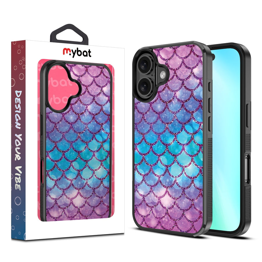 MyBat Design Lab Series Case for Apple iPhone 16 - Mermaid Scales